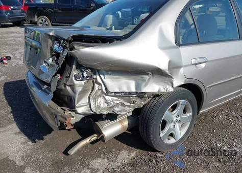 2005 Honda Civic Ex from USA, damaged, VIN 2HGES26875H570803